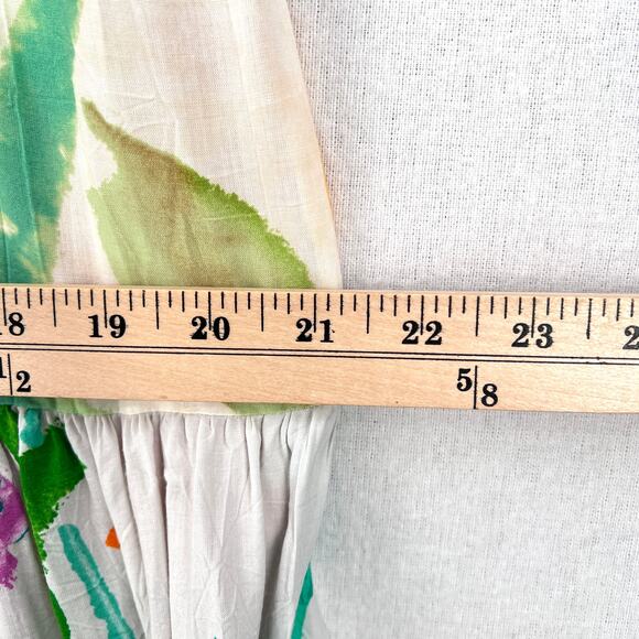 JAMS WORLD Hattie Dress Women Medium Farkas Floral Hawaiian Tropical Vintage NEW - Picture 12 of 13